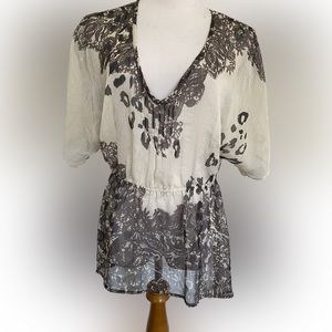 Converse One Star Sheer Top